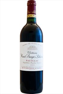 Chateau Haut-Bages Liberal, 5eme Cru Classe, Pauillac, Bordeaux, France, 1995